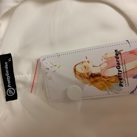 Pretty Garden Womens Short Set White NWT Classic Vest On Trend Retro Summer - Picture 9 of 12